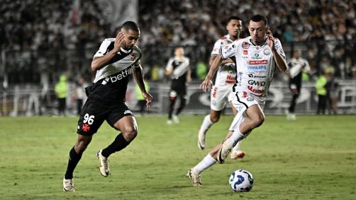Lance de Vasco x Operário pela Copa do Brasil