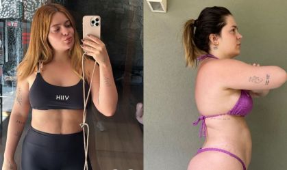 Viih Tube mostra transformação do corpo em 4 meses; confira
