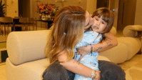 Após término, Virginia volta ao Brasil para celebrar aniversário da filha
