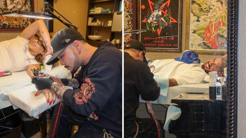 Virginia e Zé Felipe fizeram tatuagem de casal antes de término • Instagram/Virginia