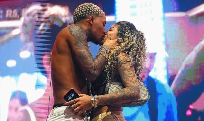 Viviane Noronha é a atual esposa de MC Poze