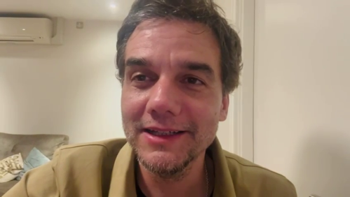 Wagner Moura comemorou a vitória em Cannes