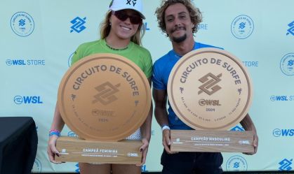 World Surf League anuncia renovação de parceria com banco brasileiro