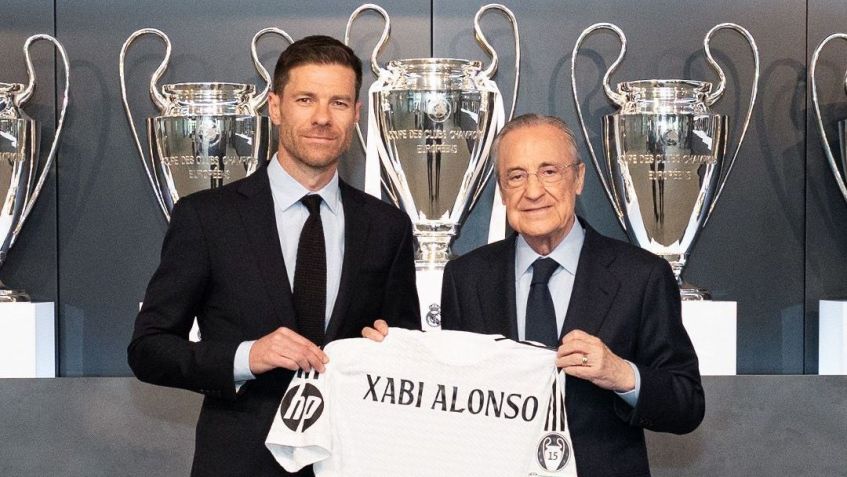 Xabi Alonso é apresentado no Real Madrid • Foto: Divulgação/ Real Madrid
