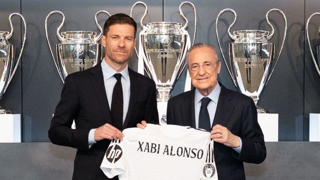 Xabi Alonso é apresentado no Real Madrid