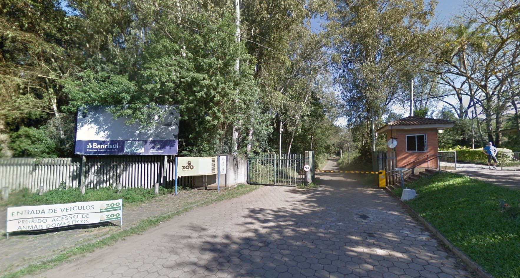 Entrada do zoológico de Sapucaia do Sul (RS)