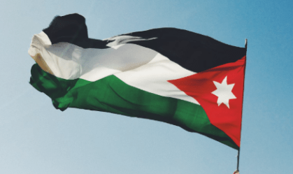 Bandeira da Jordânia