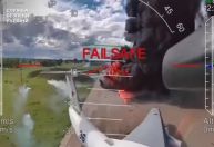 Ucrânia divulga vídeo inédito de ataque de drones a aviões da Rússia; veja