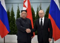 "Mais querido camarada": Kim Jong-un elogia Putin e relações bilaterais