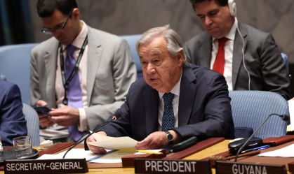 Secretário-geral da ONU pede "chance à paz" entre Israel e Irã