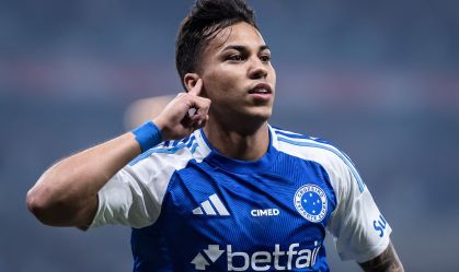 Kaio Jorge, do Cruzeiro, marca gol mais rápido do Brasileirão 2025
