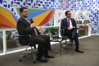 Alcolumbre e Hugo Motta defendem marco do licenciamento: “Brasil é exemplo”