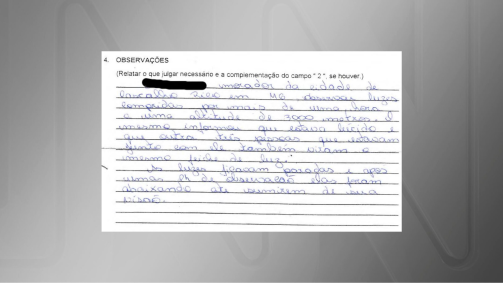 "Lights formed triangle": UFO report on the flight is disseminated