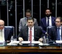 Alckmin, Hugo e Alcolumbre divulgam vídeo pregando união contra tarifas