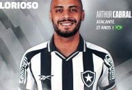 Botafogo anuncia Arthur Cabral, quarto reforço para o Mundial de Clubes