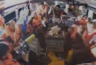 Vídeo mostra interceptação de barco com brasileiro e Greta por Israel