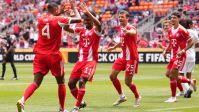 Coman, do Bayern, marca o primeiro gol da Copa do Mundo de Clubes