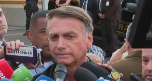 O ex-presidente Jair Bolsonaro (PL)