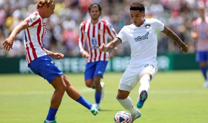 Botafogo perde para o Atlético de Madrid, mas avança no "grupo da morte"