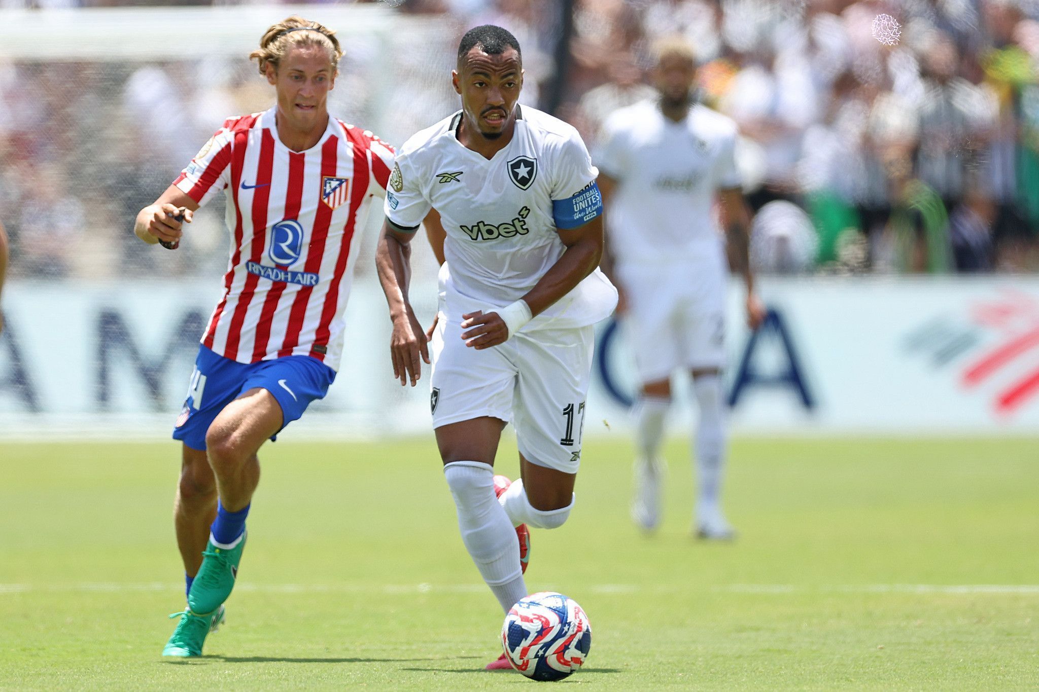 Atlético de Madrid antes do início do jogo