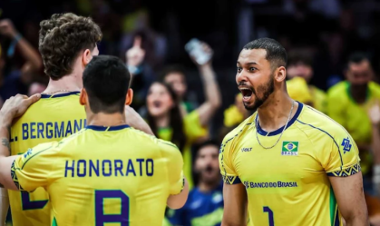 Bernardinho define elenco para segunda etapa da Liga das Nações Masculina