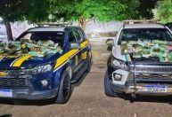 Polícia encontra 145 quilos de cocaína em caminhão com colchões no Ceará