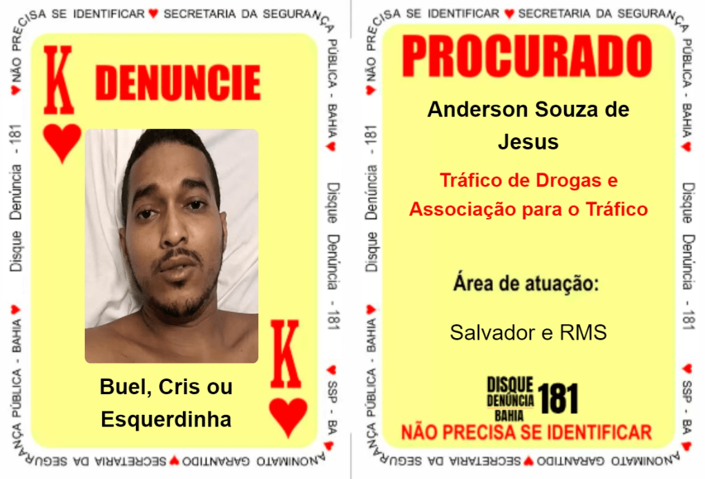 criminosos baianos foragidos no RJ