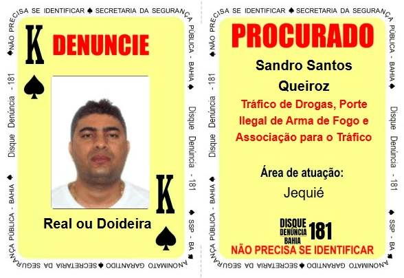 criminosos baianos foragidos no RJ