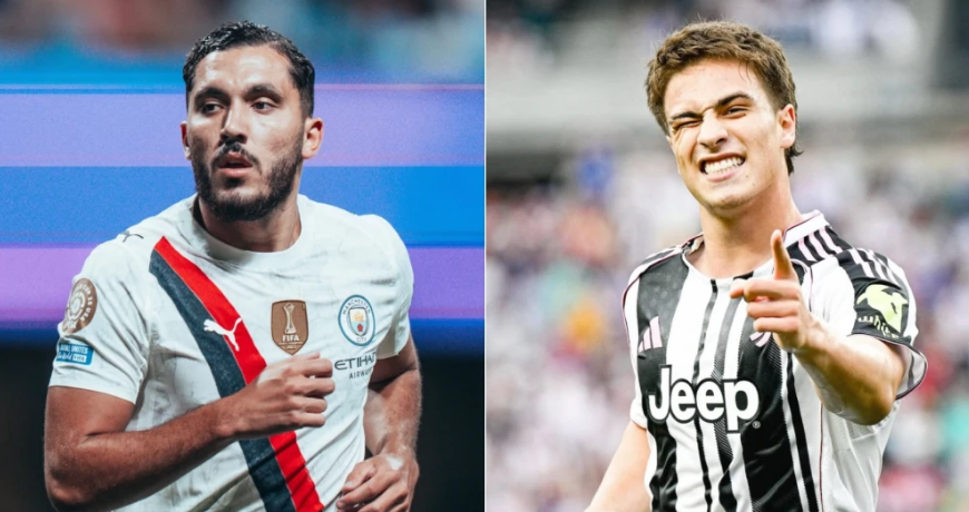 Cherki, do Manchester City, e Yildiz, da Juventus