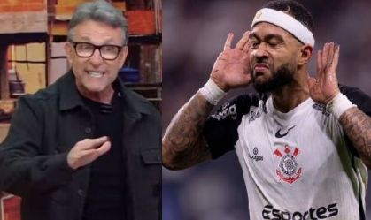 "Otário, babaca e imbecil": Craque Neto detona Memphis em programa ao vivo