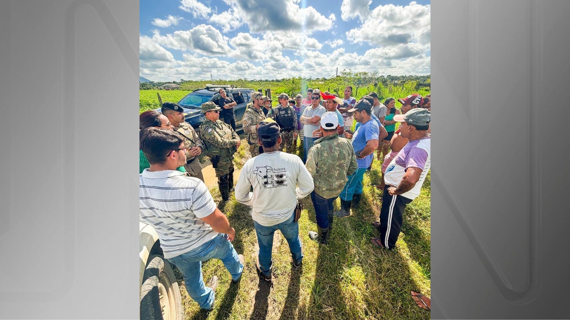 Imagem de destaque do post: PF cumpre reintegração de posse em área de conflito no Sul da Bahia