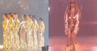 Calça de Beyoncé cai durante show e viraliza na web; veja