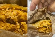 Adolescente encontra barata viva dentro de pastel em Copacabana