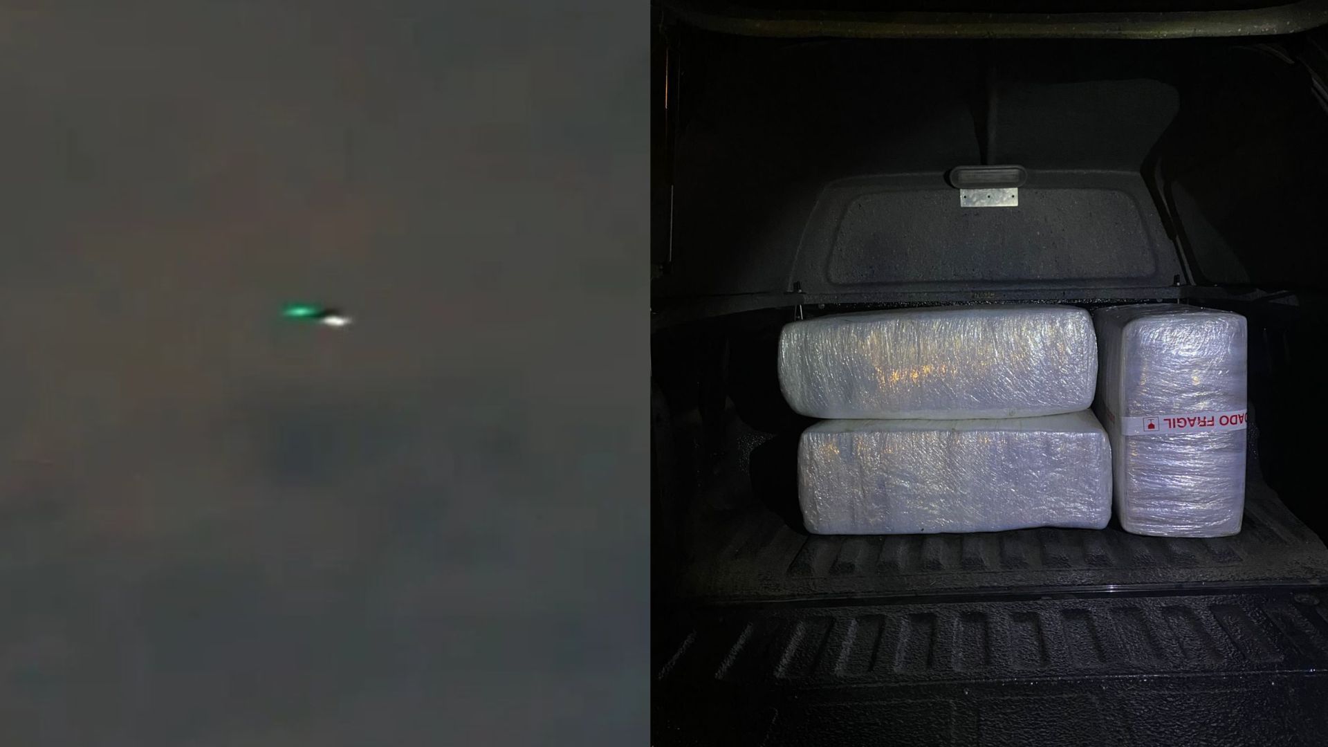 COCAÍNA DRONES GRU