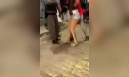 PM agride mulher com pauladas e puxões de cabelo em festa junina de Alagoas