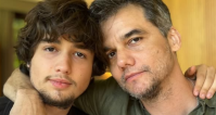 Filho de Wagner Moura homenageia o pai em aniversário: "Te amo infinito"