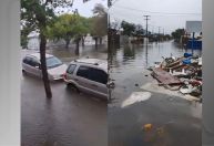 RS: chuva volta a alagar bairros em cidade afetada por enchentes de 2024