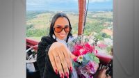 Balão que caiu em SP: mulher foi pedida em casamento durante voo