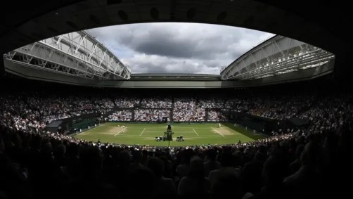 Disputa da final de Wimbledon em 2024