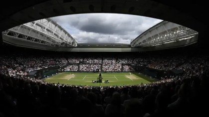 Disputa da final de Wimbledon em 2024