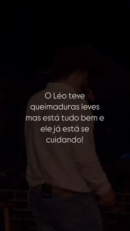 Atualização do estado de saúde de Léo da dupla com Raphael • Instagram/Léo e Raphael