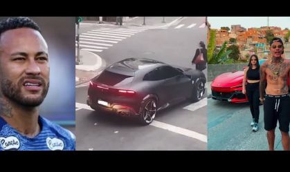 Ferrari de Neymar flagrada em infração é de modelo devolvido por influencer
