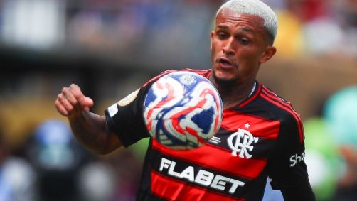 Flamengo antes de partida contra o Chelsea