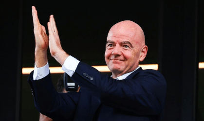 Mundial: Infantino revela desejo de aumentar o limite por país para 4 times