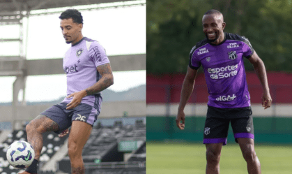 De olho no G6 do Brasileiro, Botafogo e Ceará se enfrentam no Nilton Santos