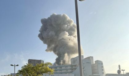 Hospital em Israel atingido por míssil iraniano