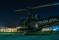 Ataques a helicópteros da polícia crescem 1.700% no RJ