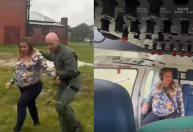 Brigada Militar do RS resgata mãe em trabalho de parto em zona alagada