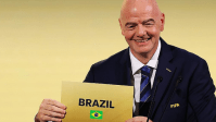 Infantino reage à vitória do Brasil na Copa do Mundo: "Exibição de gols"