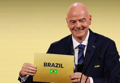 Gianni Infantino em evento da Fifa